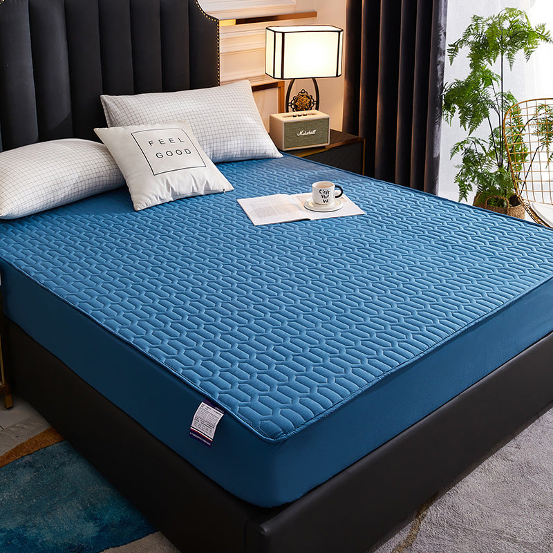 KTX-770899 Polyester Cotton Mattress Cover with Reactive Printing - Available in Various Colors
