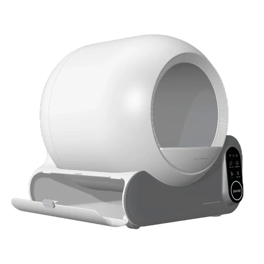 KTX-771859 Extra Large Automatic Self-Cleaning Cat Litter Box with APP Control and Odor Control Features, 10kg Capacity
