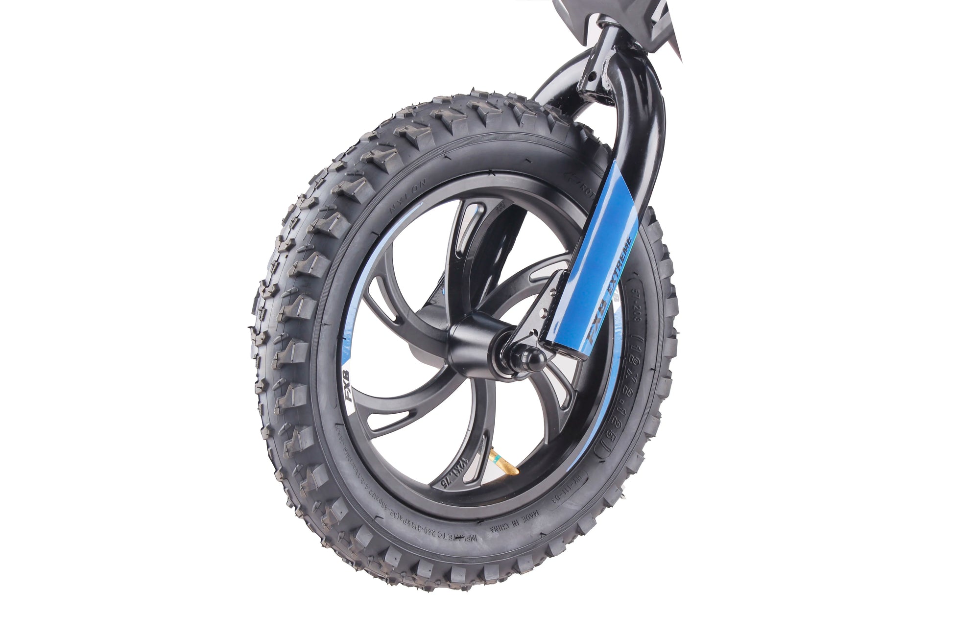 KTX-771987 12 Inch Kids Balance Bike with 250W Motor, Aluminum Alloy Frame, and Disc Brake for Ages 3-6