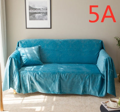 KTX-772627 Nordic Style Matte Pattern Sofa Cover in Customizable Colors