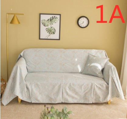 KTX-772627 Nordic Style Matte Pattern Sofa Cover in Customizable Colors