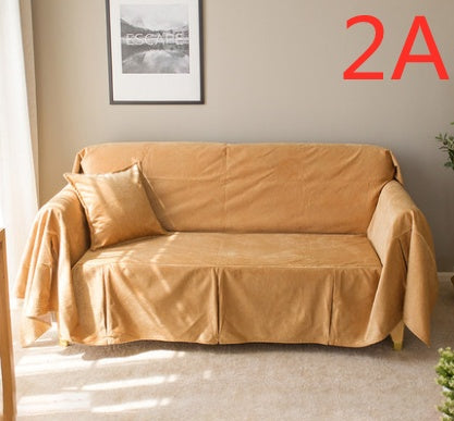 KTX-772627 Nordic Style Matte Pattern Sofa Cover in Customizable Colors