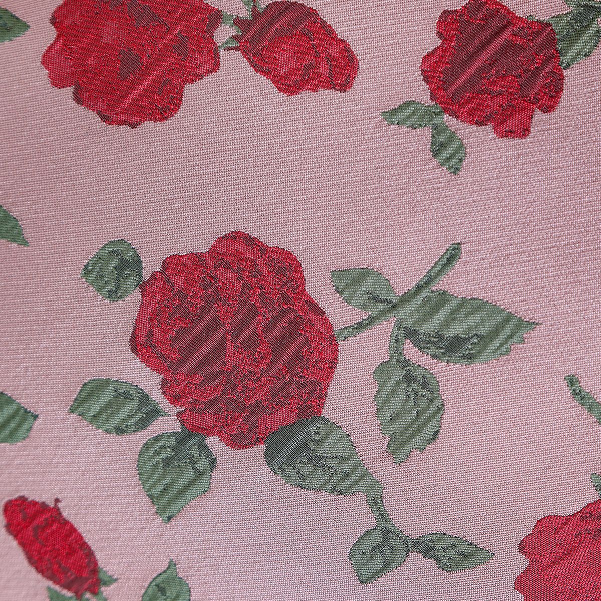 KTX-776019 Vintage Ruffled Sofa Cushion in Plush Material with Tassels - Available in English Rose, Pod Blush Pink, and Velvet Wine Red