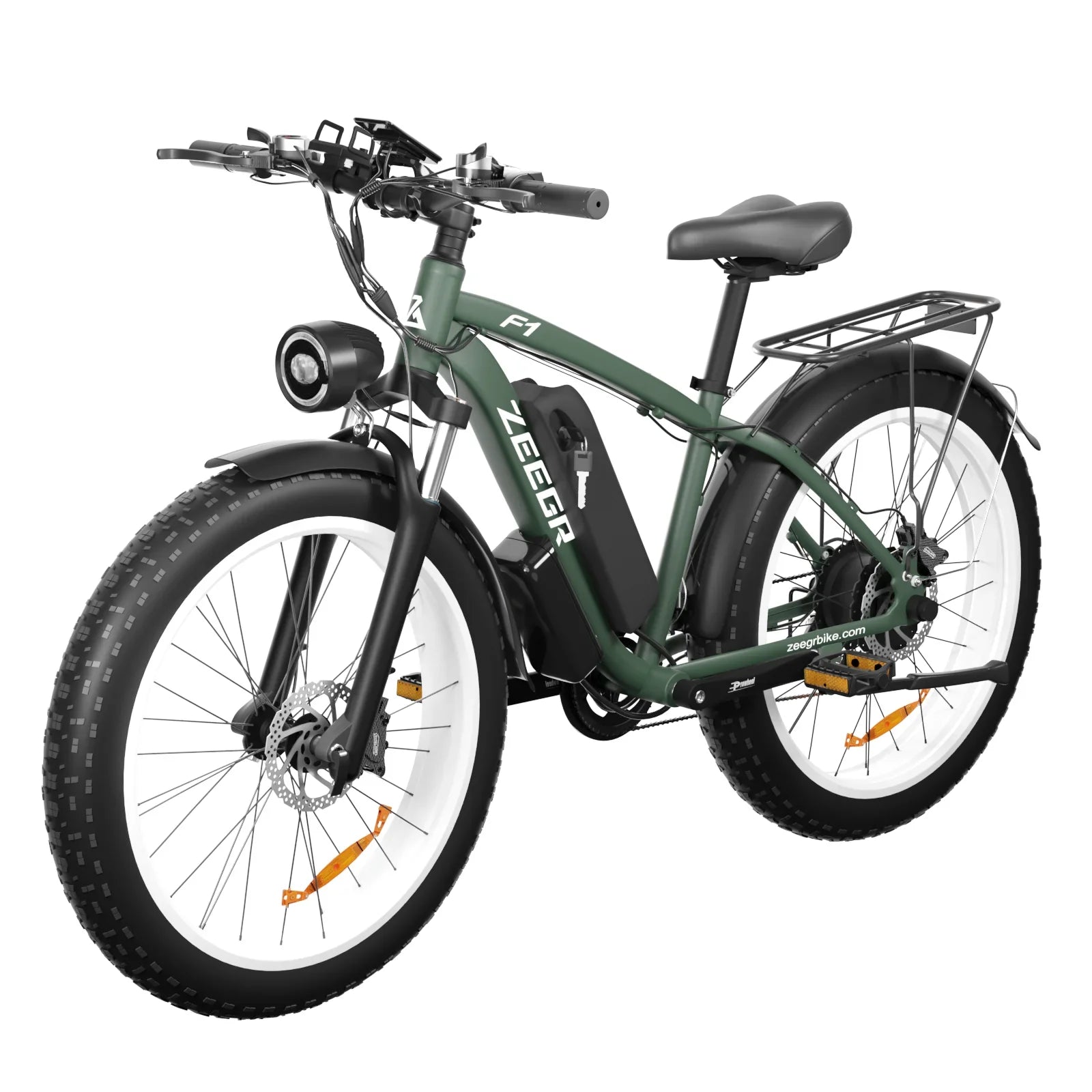 KTX-776723 Electric Mountain Bike with 1000W Motor, 48V 16Ah Battery, 7-Speed Gears, and Hydraulic Disc Brakes - 26 Inch Fat Tire E-Bike for Adults