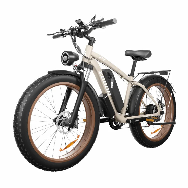 KTX-776723 Electric Mountain Bike with 1000W Motor, 48V 16Ah Battery, 7-Speed Gears, and Hydraulic Disc Brakes - 26 Inch Fat Tire E-Bike for Adults