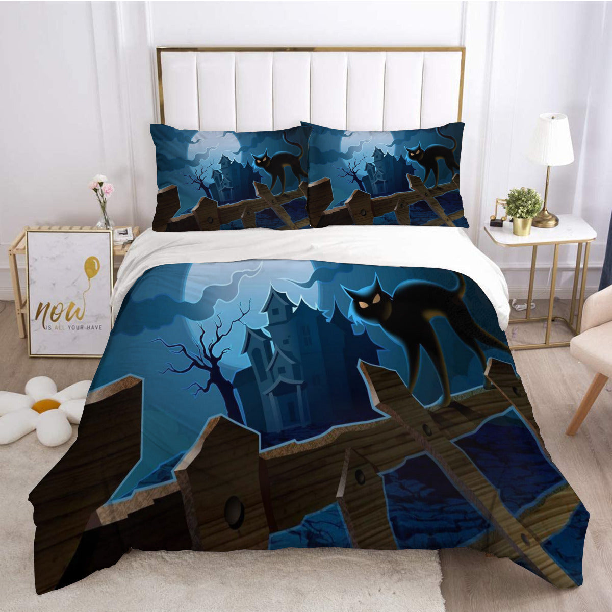 KTX-777491 Bedding Set Featuring Cartoon Animation Designs - Available in Multiple Sizes