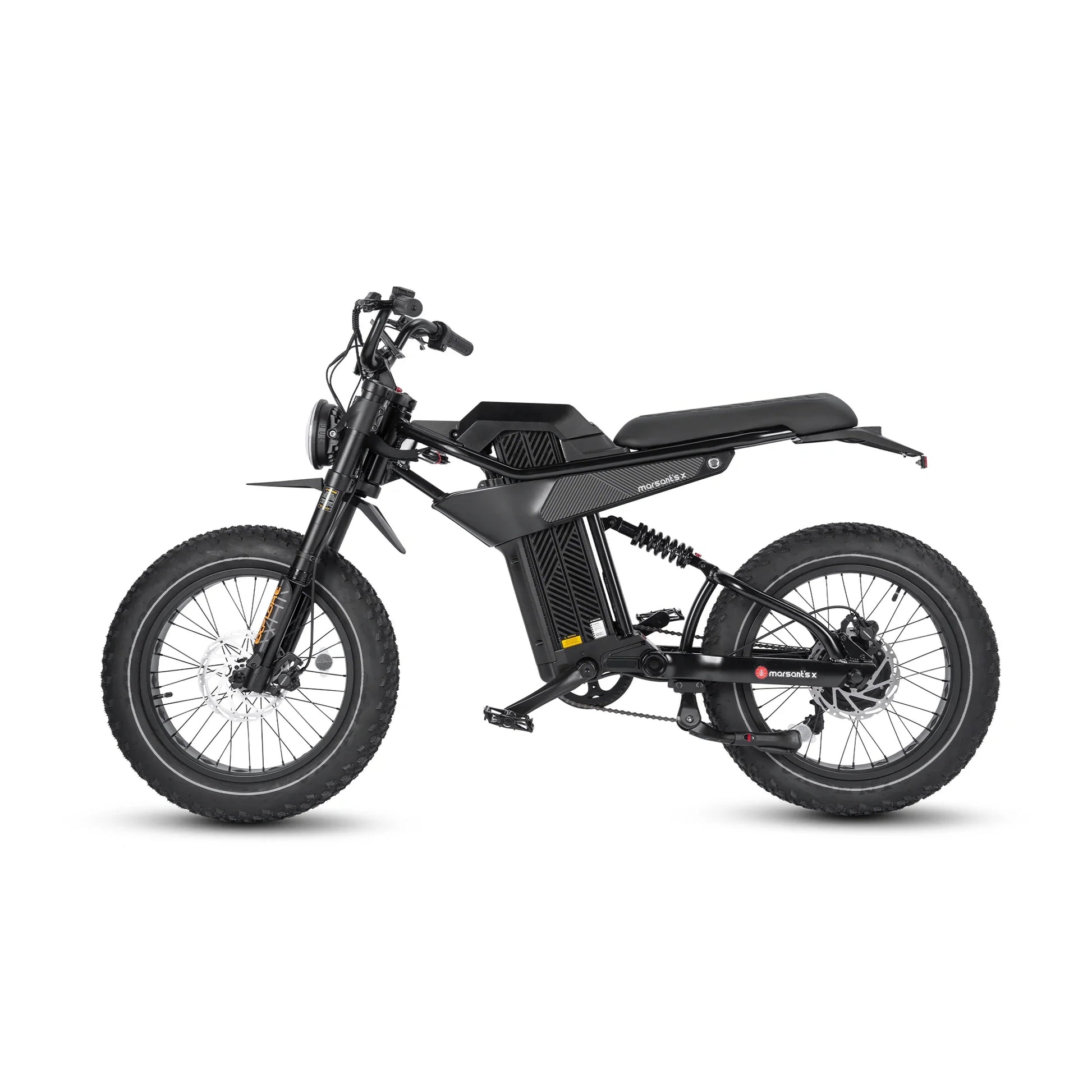 KTX-777875 Electric Hybrid Bike with Double Suspension, Torque Sensor, 48V 20Ah Battery, 28 Mph Max Speed, 20 Inch Wheels