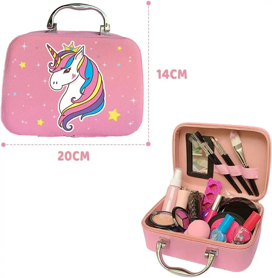 KTX-778003 Kids Unicorn Makeup Set | Educational Role Play Cosmetic Toy for Ages 2-13
