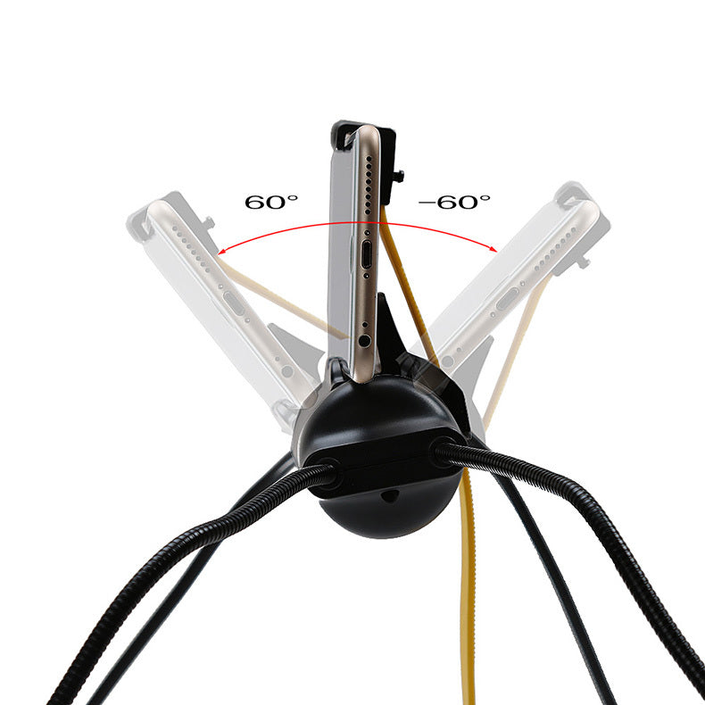 KTX-778387 Versatile Tablet and Phone Stand for iPad and Smartphones - Durable Plastic and Silicone Design