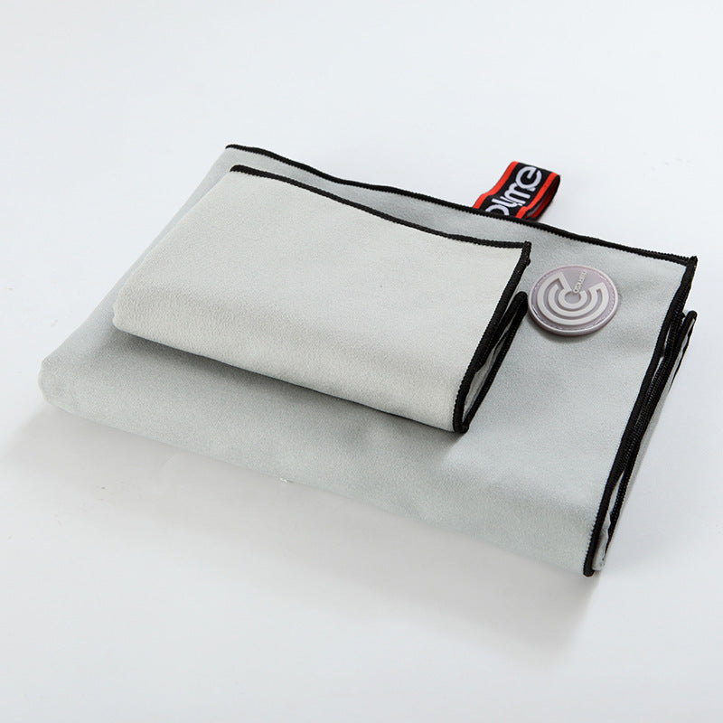 KTX-778899 Microfiber Beach Towel Set - Quick-Dry Sports Towel and Bath Towel Combo, Soft Double-Face Velvet, 40x80 cm & 80x160 cm