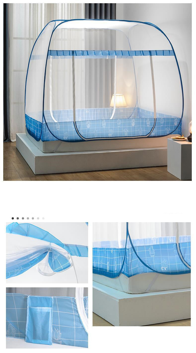 KTX-780435 Installation-Free Mosquito Net for Beds – Available in 1.2m, 1.5m, 1.8m, Foldable, Anti-Fall Design
