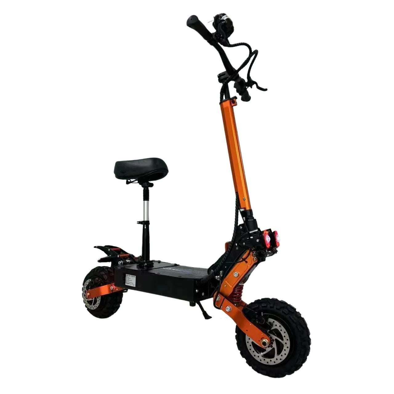 KTX-780499 60V 6000W Dual Motor Electric Scooter with 30Ah Battery, Foldable, Dual Suspension, Waterproof, 150kg Load Capacity