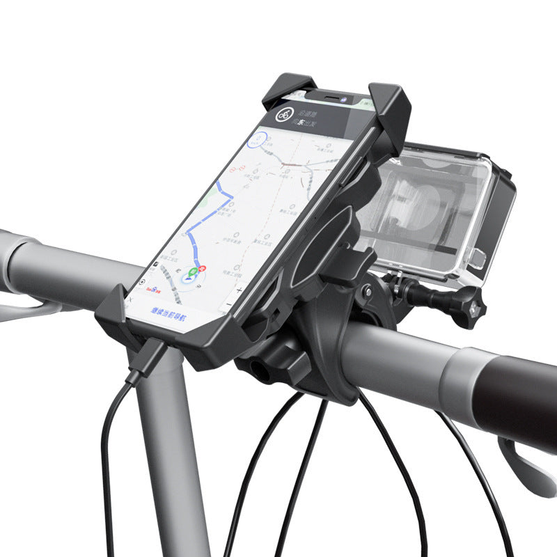 KTX-780691 Universal Auto Lock Bicycle Mount for Smartphones (4-6.5 inches) - Tool-Free Installation with Secure Grip