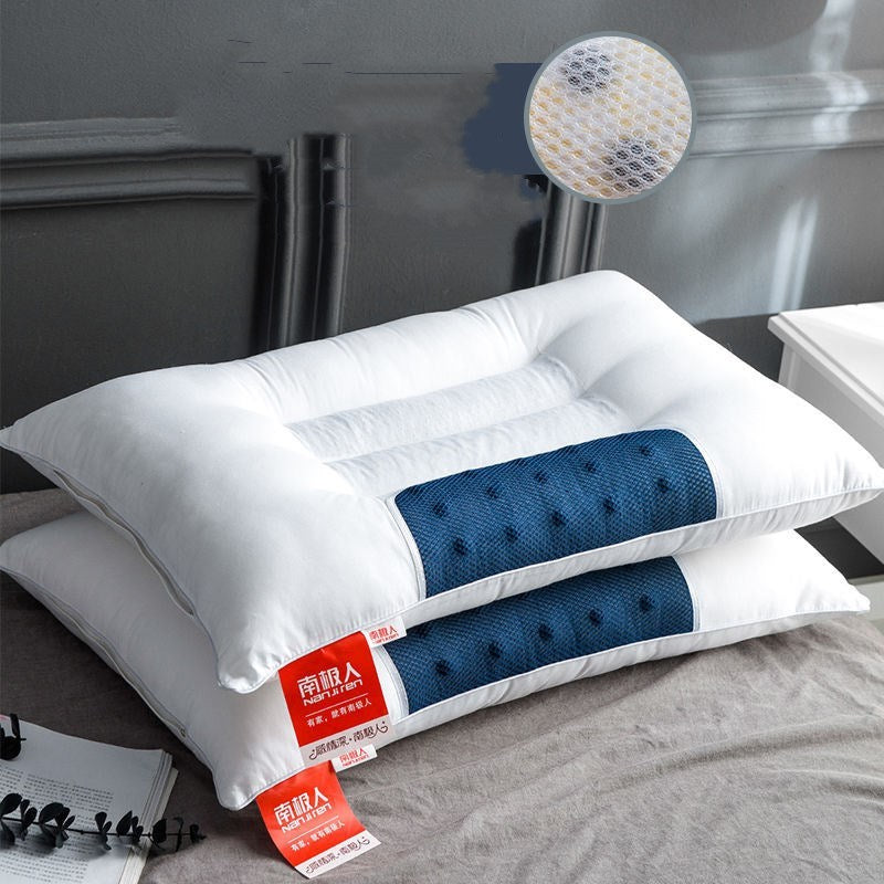 KTX-781459 Cervical Cotton & Buckwheat Seed Pillow with Magnet and Cassia Options