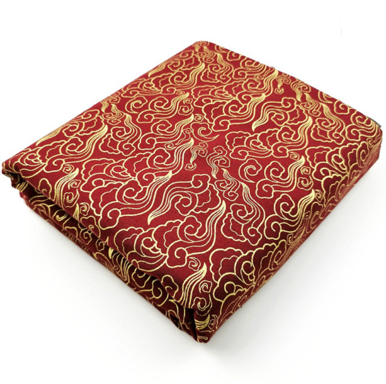 KTX-781459 Cotton Fabric Cloud Series for DIY Patchwork - 145cm Wide, 100% Cotton with Tie-Dye Design