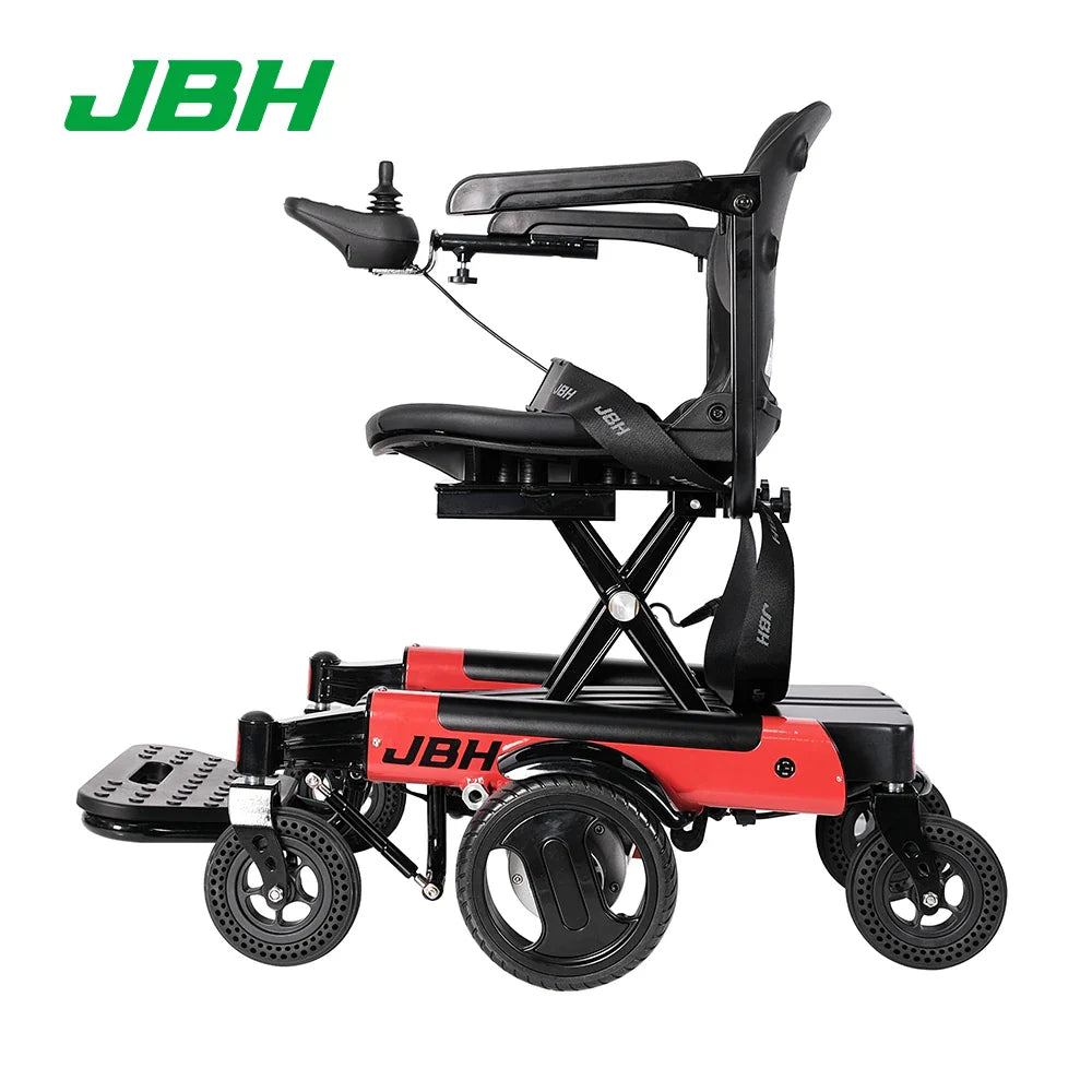 KTX-781651 Lightweight Portable Electric Wheelchair 6-Wheel Design, 20km Range, Aluminum Alloy Frame, Maximum Load 120kg, 6 km/h Speed