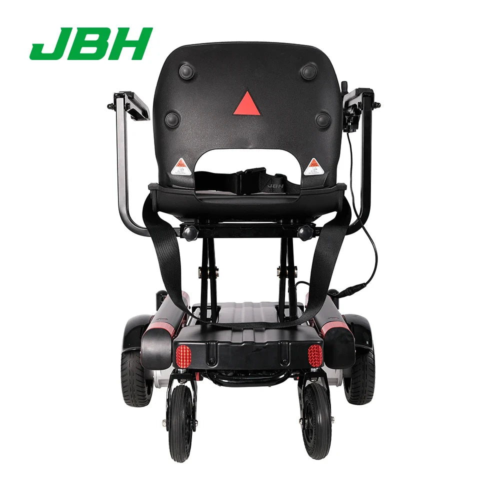 KTX-781651 Lightweight Portable Electric Wheelchair 6-Wheel Design, 20km Range, Aluminum Alloy Frame, Maximum Load 120kg, 6 km/h Speed