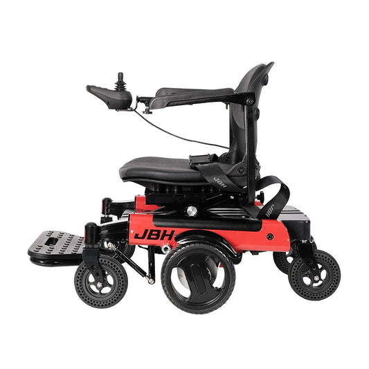 KTX-781651 Lightweight Portable Electric Wheelchair 6-Wheel Design, 20km Range, Aluminum Alloy Frame, Maximum Load 120kg, 6 km/h Speed
