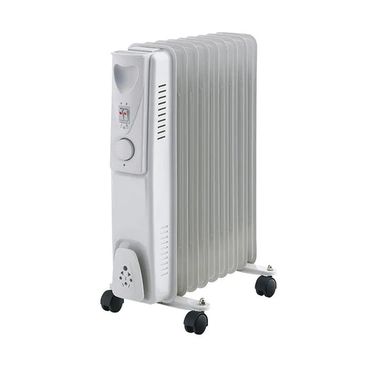 KTX-782547 2000W Touch Screen Electric Oil-Filled Radiator Heater with Adjustable Thermostat and 11 Fins