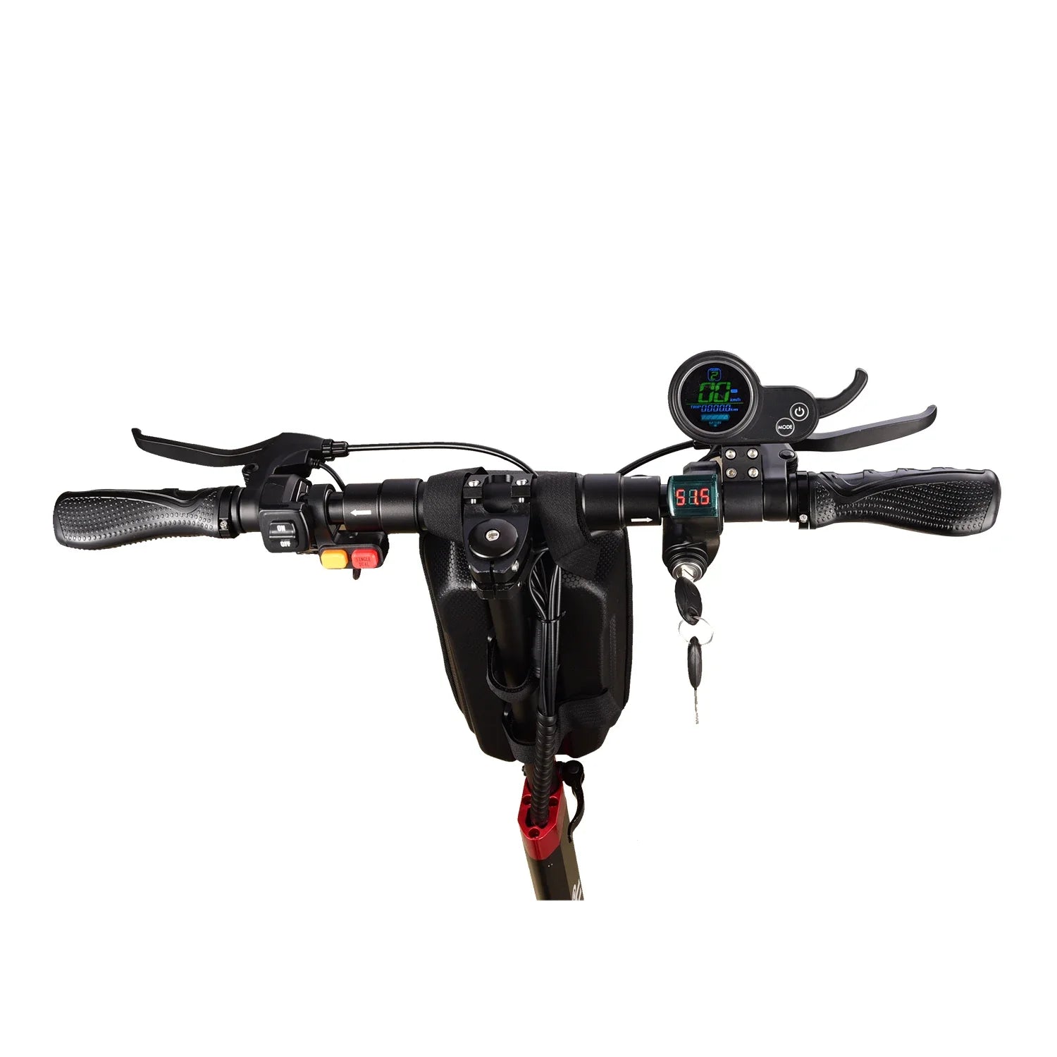 KTX-785107 Dual Motor Electric Scooter 2400W 48V with 60km Range and 55km/h Speed, Foldable Design, 10-Inch Tires, 150kg Load Capacity