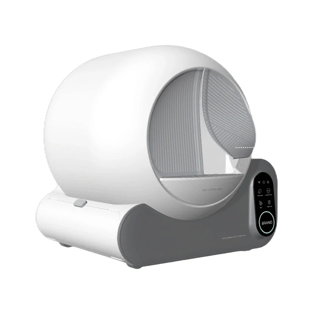 KTX-786515 Automatic Self-Cleaning Odor-Free Cat Litter Box with Smart App Control and Dust-Free Design