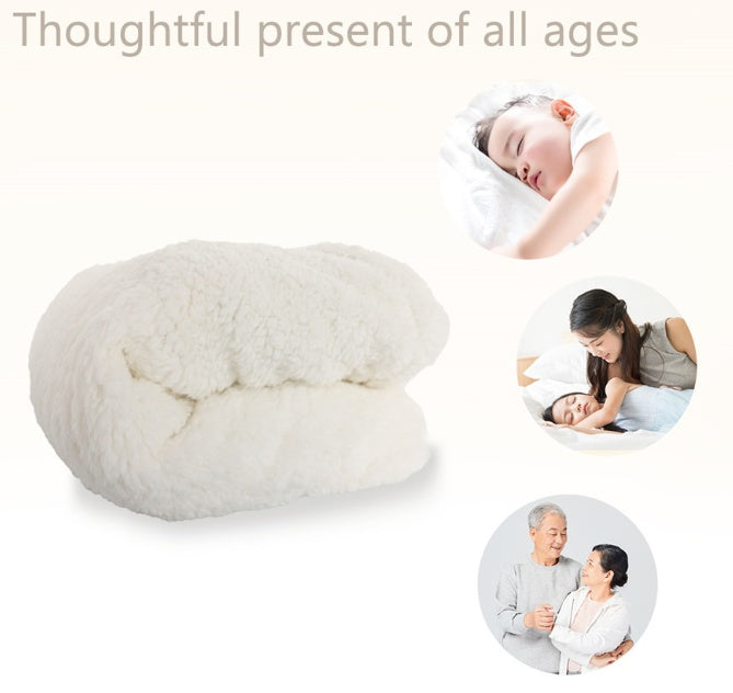 KTX-786707 Colorful Plush Cartoon Fleece Throw Blanket with Soft Crystal Velvet and Warm Sherpa Fleece Back