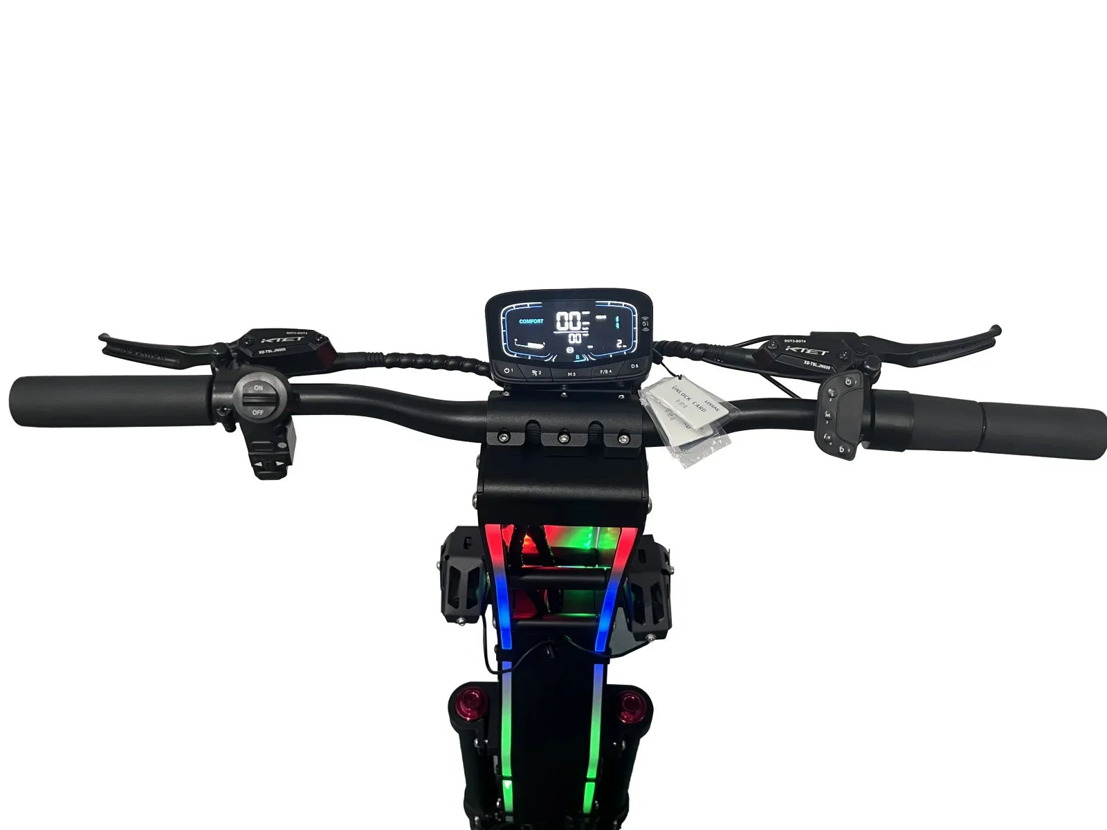 KTX-787731 Dual Motor 72V 10000W Electric Folding Scooter with Seat, NFC Start, and Full Suspension, Max Range 120km