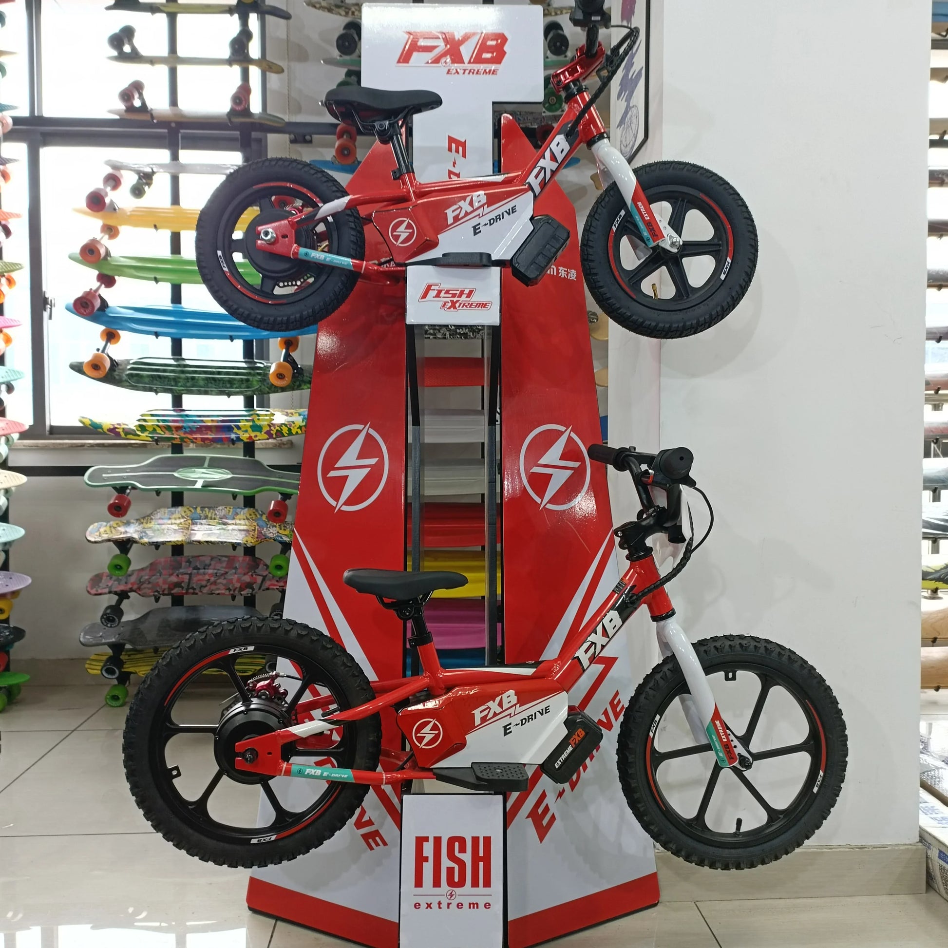 KTX-787795 Kids Electric Balance Bike, 36V 2.5Ah, 12"/16" Wheel Size, Aluminum Alloy Frame, Rear Disc Brake, 2 Speed, Up to 30 km/h