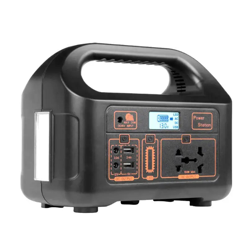 KTX-790035 150W Portable Solar Power Station with Dual AC Outputs for Outdoor Emergency Use