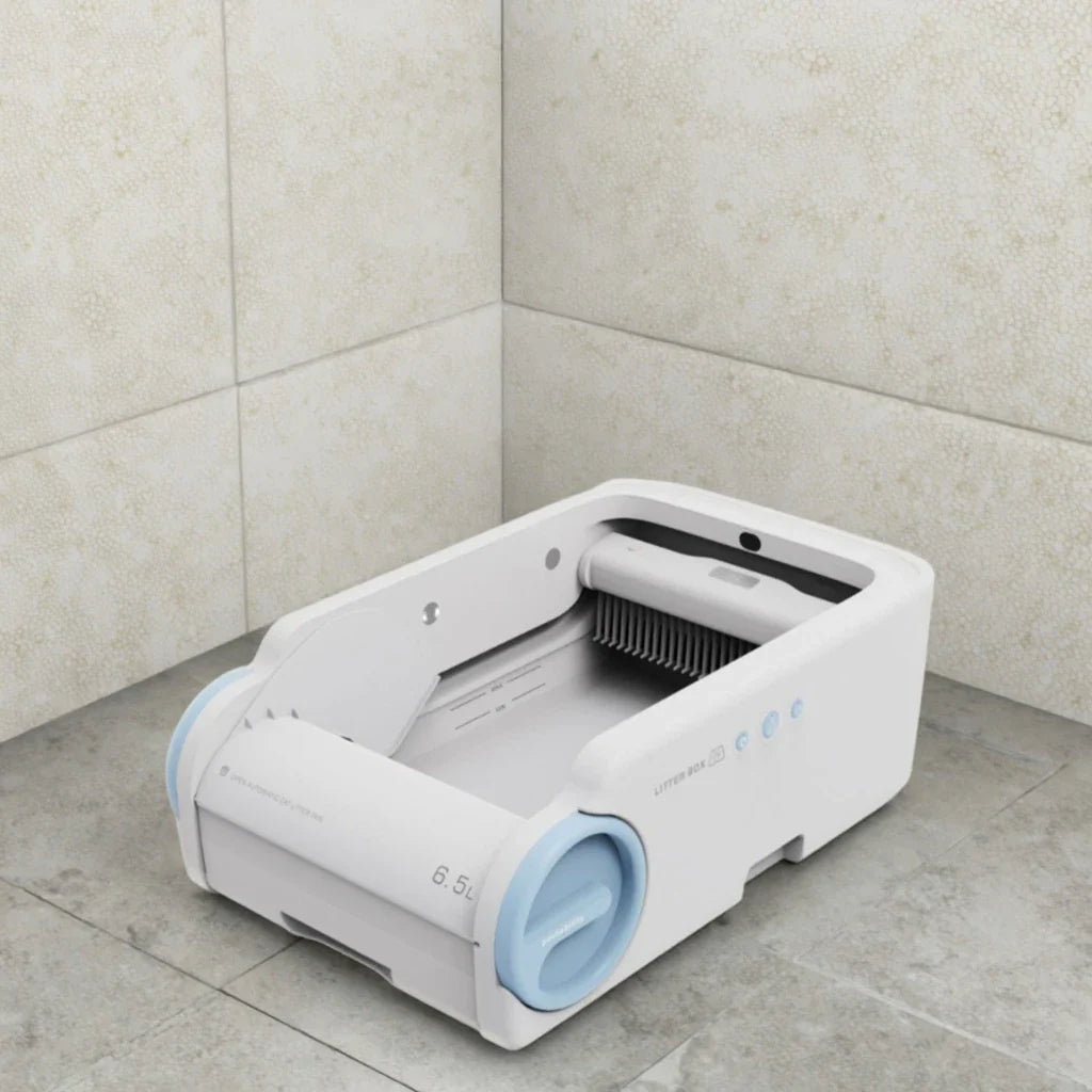 KTX-791123 Smart Automatic Cat Litter Box with APP Control and Easy Cleaning Features
