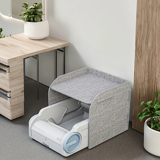 KTX-791123 Smart Automatic Cat Litter Box with APP Control and Easy Cleaning Features