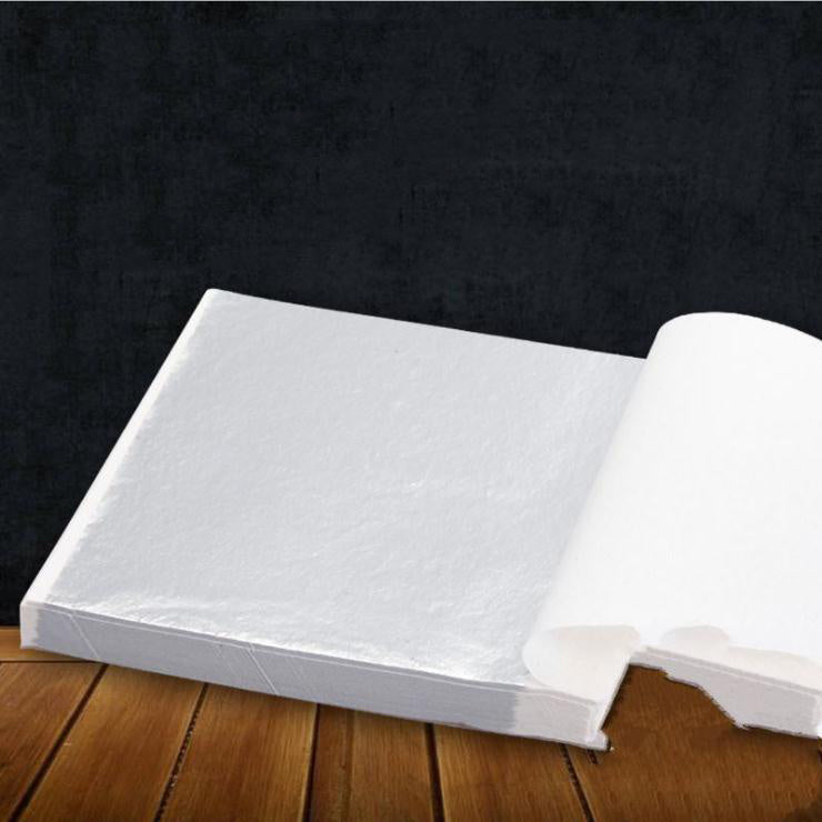 KTX-791763 Gold Foil Sheets - Metallic Coated Paper for Packaging and Decoration, 9x9 cm