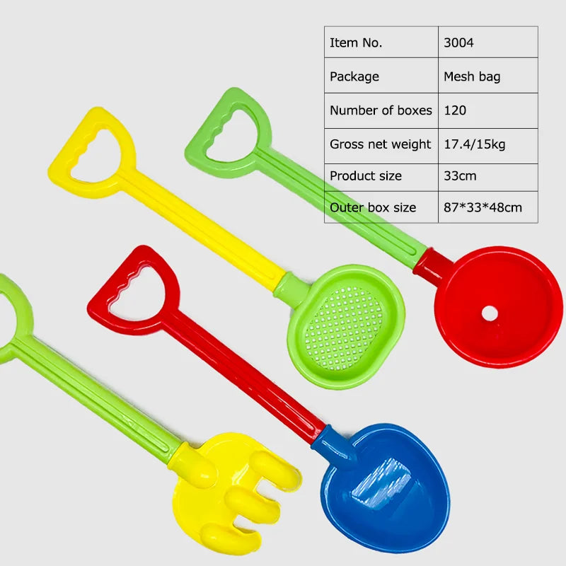 KTX-792083 Outdoor Sand Digging Toys for Kids - Versatile Plastic Shovels and Spades for Garden and Beach Play