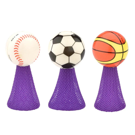 KTX-793235 Interactive PU Bouncing Doll Toy for Kids - Soft Mini Jumping Ball Spring Launcher