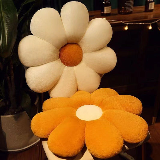 KTX-793811 Multicolor Flower Cushion Soft Stuffed Pillow for Home Decor, Parties, and Kids' Birthdays