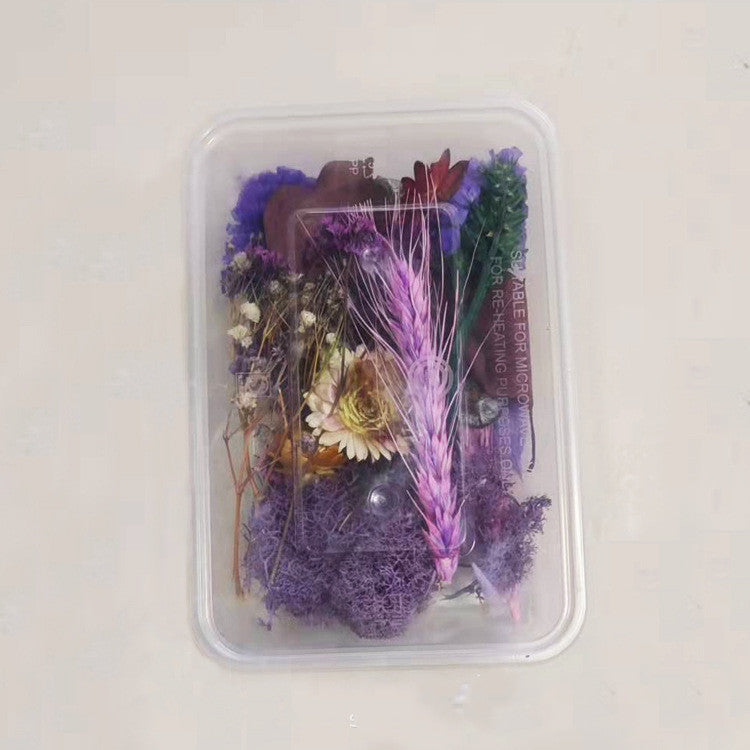 KTX-794067 Dried Flower Photo Frame Craft Kit with Everlasting Flowers