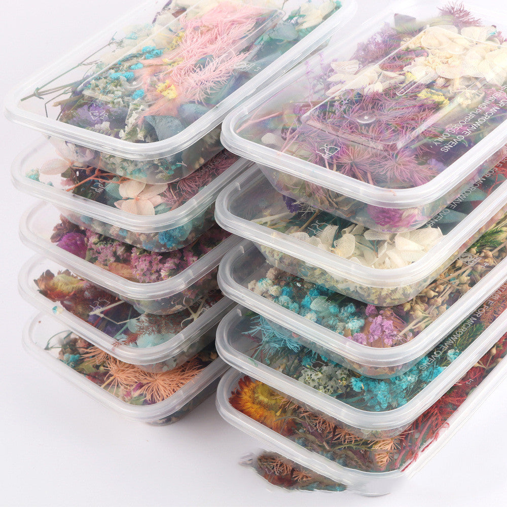 KTX-794067 Dried Flower Photo Frame Craft Kit with Everlasting Flowers