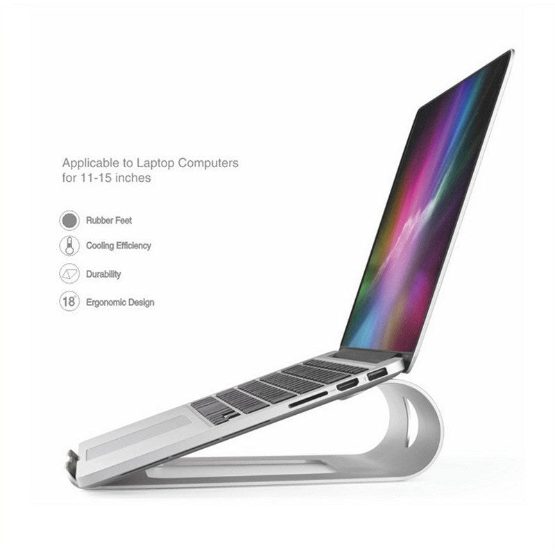 KTX-795347 Aluminum Alloy Notebook Cooling Stand - Adjustable Laptop Radiator Bracket