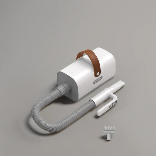 KTX-795539 Portable Pet Grooming Kit with Hair Dryer and Brushes for Dogs and Cats