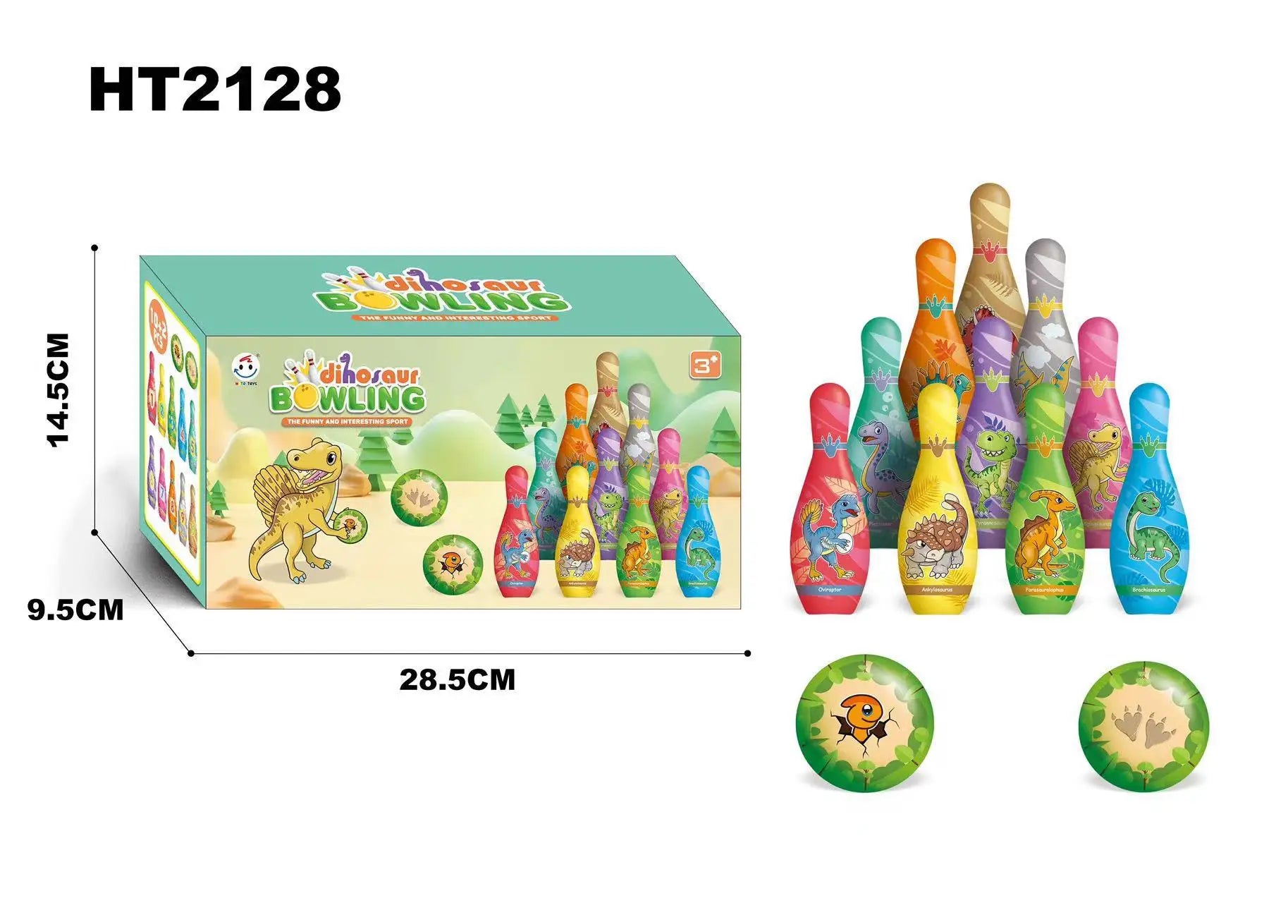 KTX-796115 Children's Bowling Toy Set for Indoor and Outdoor Fun – Eco-Friendly Material, Suitable for Ages 2 and Up