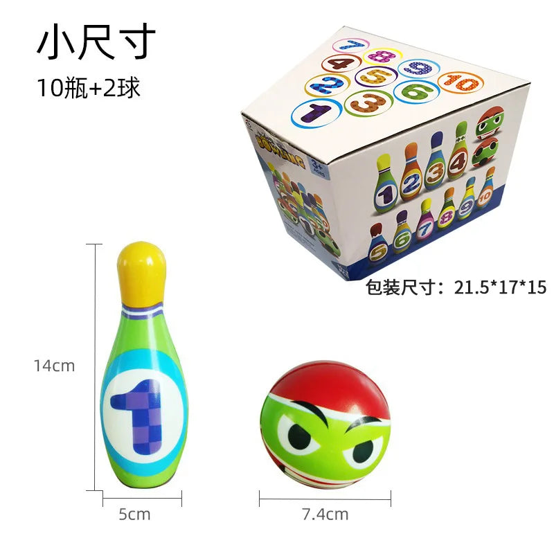 KTX-796115 Children's Bowling Toy Set for Indoor and Outdoor Fun – Eco-Friendly Material, Suitable for Ages 2 and Up