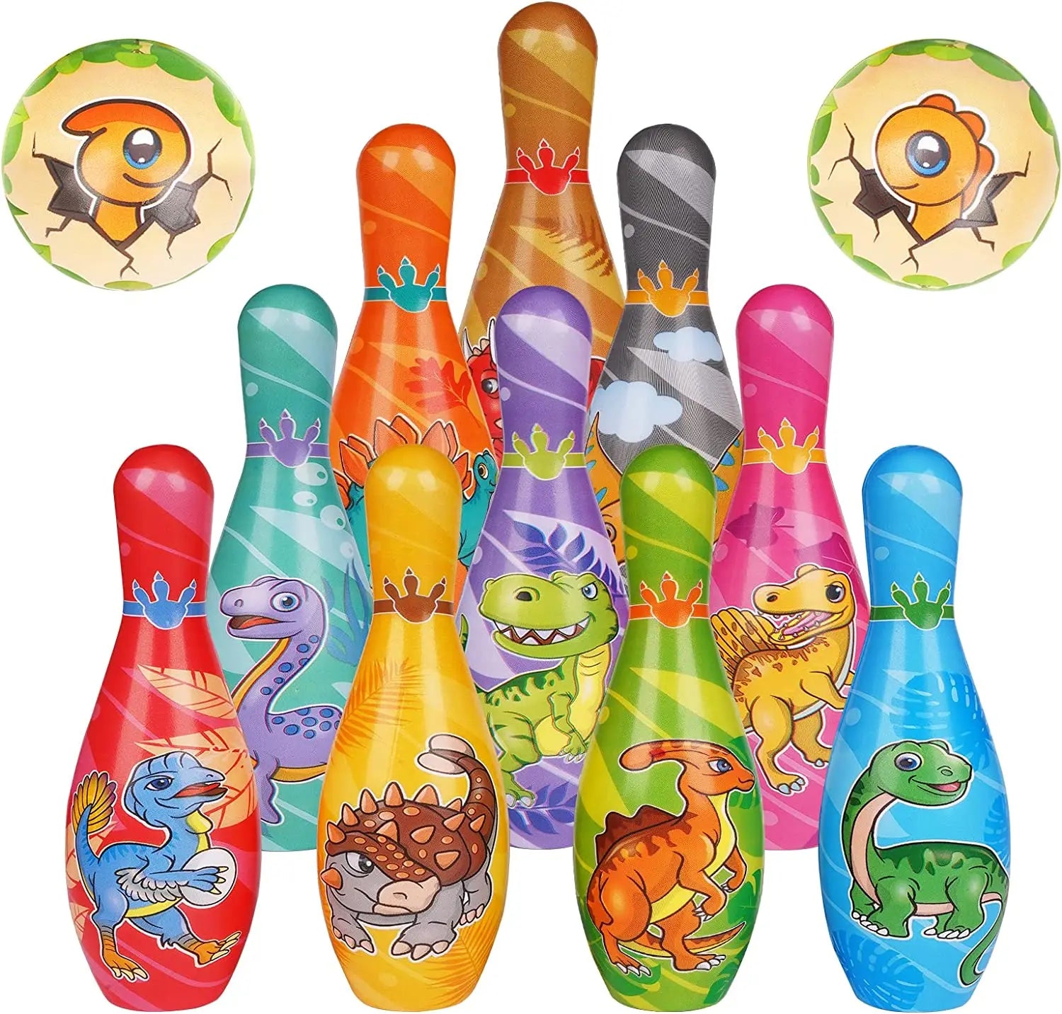 KTX-796115 Children's Bowling Toy Set for Indoor and Outdoor Fun – Eco-Friendly Material, Suitable for Ages 2 and Up