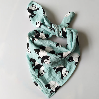 KTX-797267 Cotton Gauze Baby Quilt - Soft 60x60cm Wrap in Multiple Colors