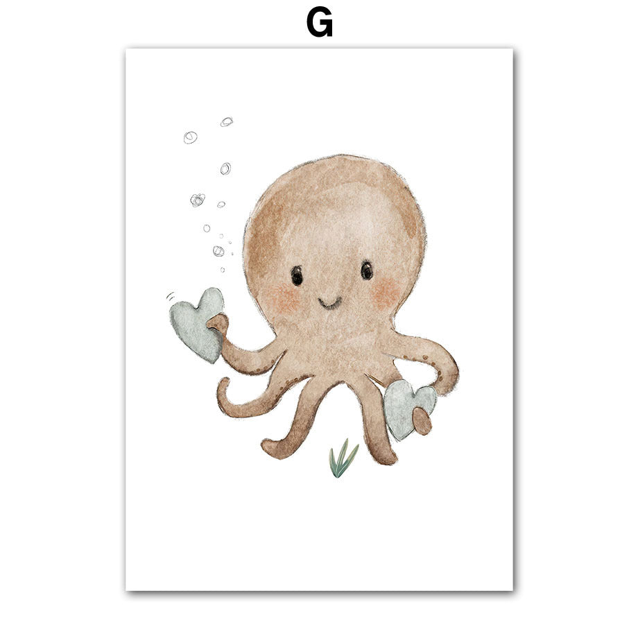 KTX-797267 Modern Frameless Canvas Decorative Painting for Living Room