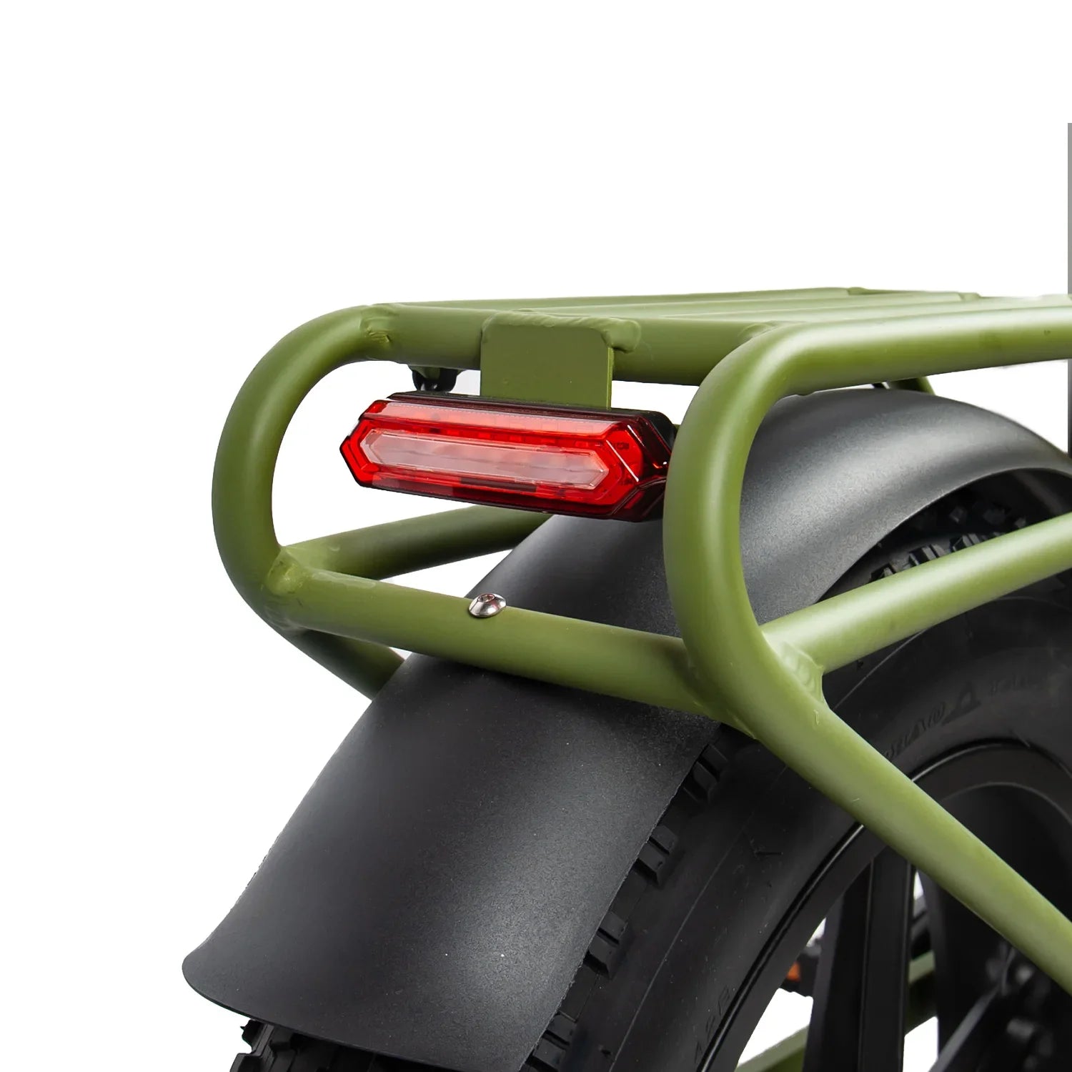 KTX-797907 Folding Electric Snow Bike with 20-Inch Wheels and 7-Speed Gearing