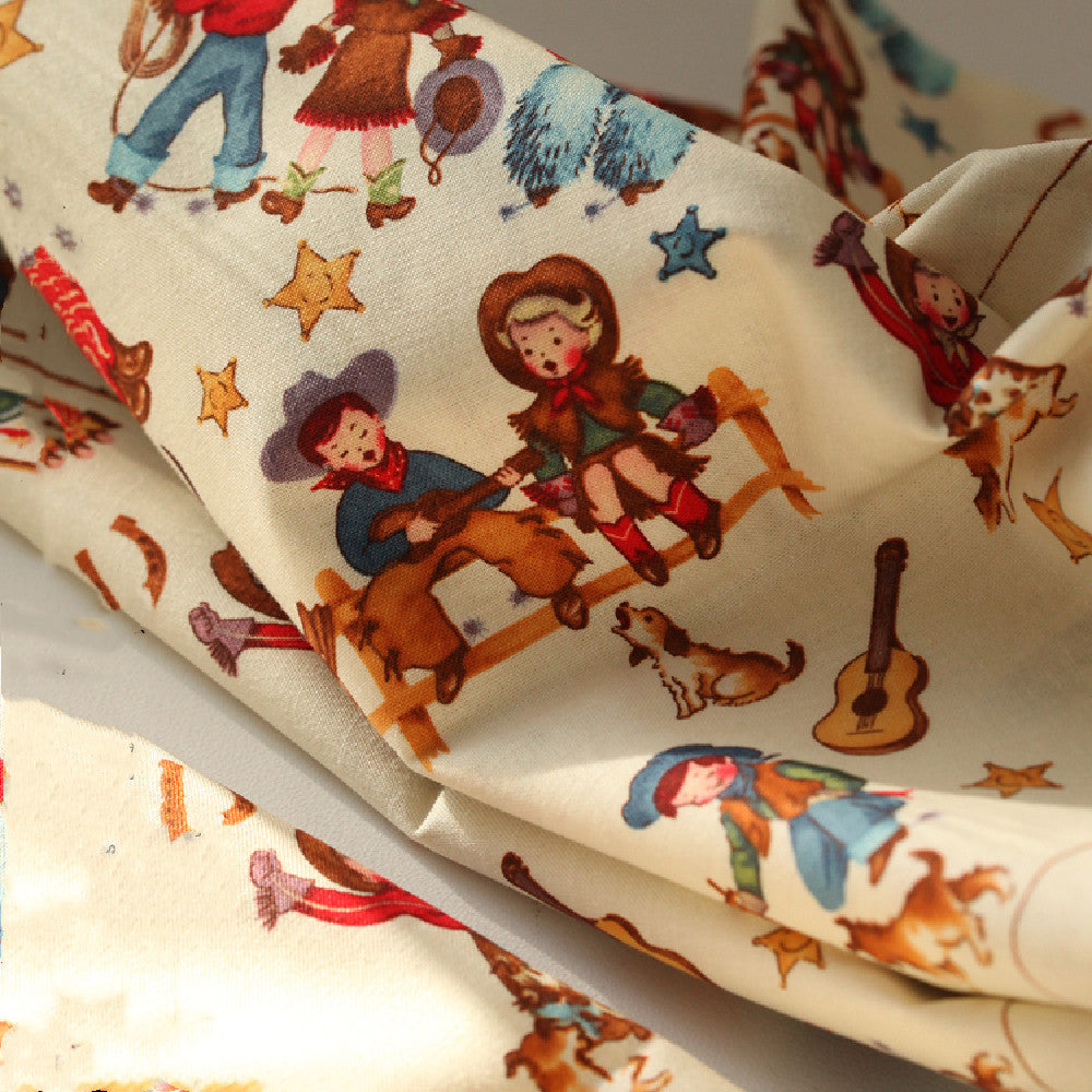 KTX-798419 Classic Imported Cotton Denim Fabric for Western Apparel - Unisex Design