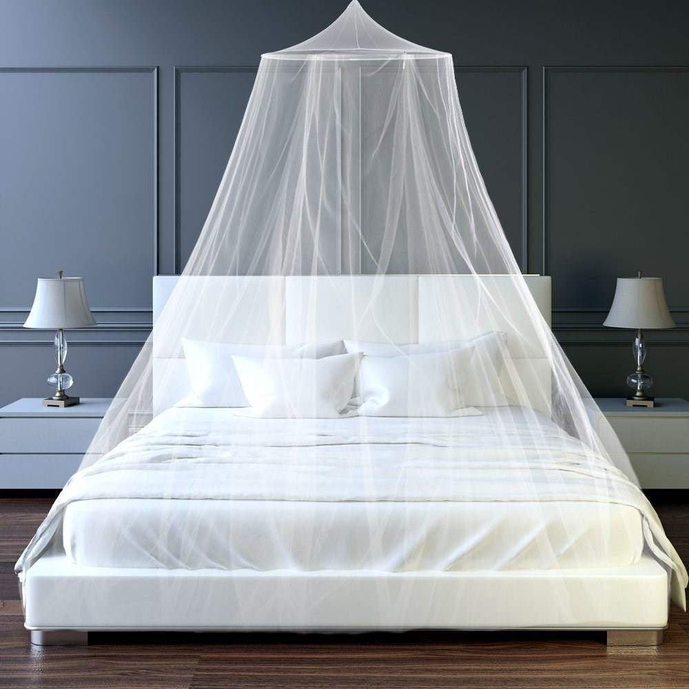 KTX-798547 Double Bed Mosquito Net - Easy Installation Polyester with Single Opening