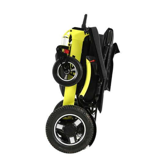 KTX-798611 Folding Electric Wheelchair with 300KG Weight Capacity, 30km Range, Aluminum Alloy Frame