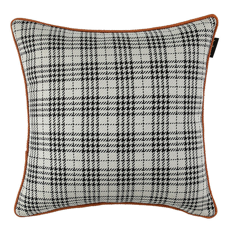 KTX-799571 Modern Striped Wool Cushion Cover for Sofa and Waist Support