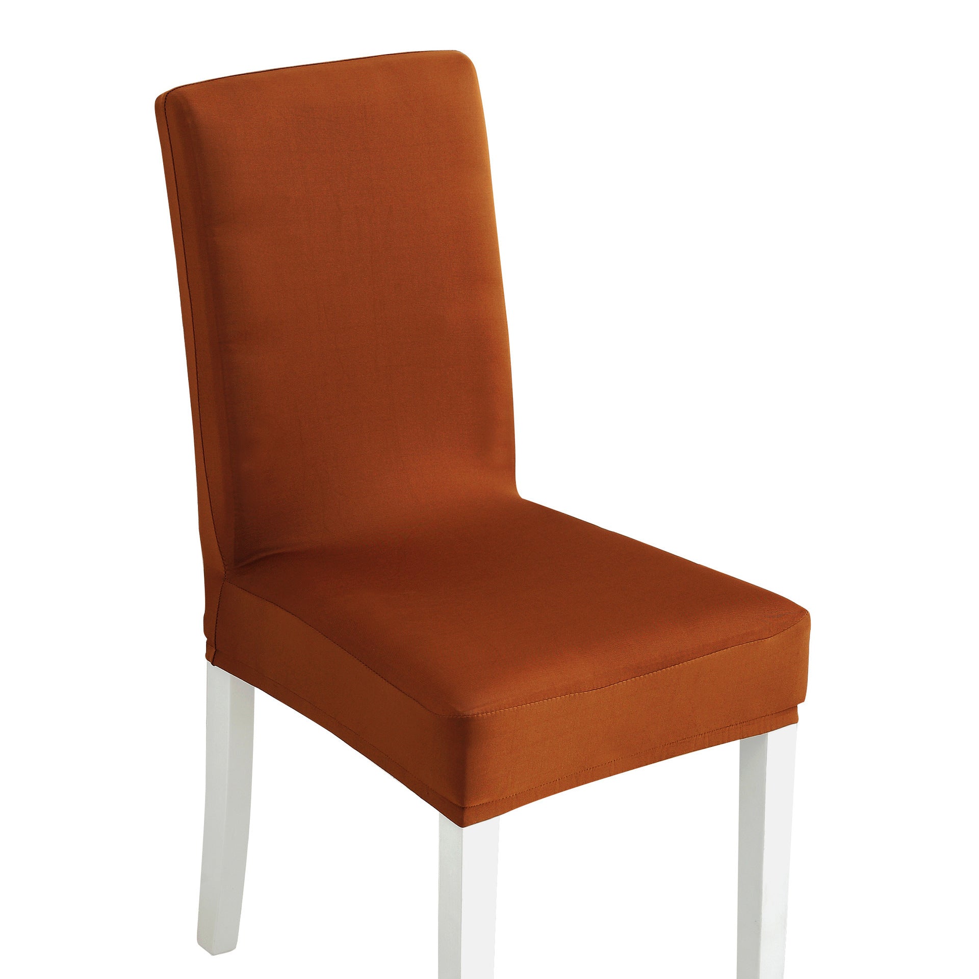 KTX-803091 Solid Color Stretch Chair Cover - Fits Back Height 45-55cm, Seat Length & Width 40-50cm